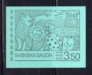Sweden stamps #841a, MNH,   Booklet,   CV $20.00