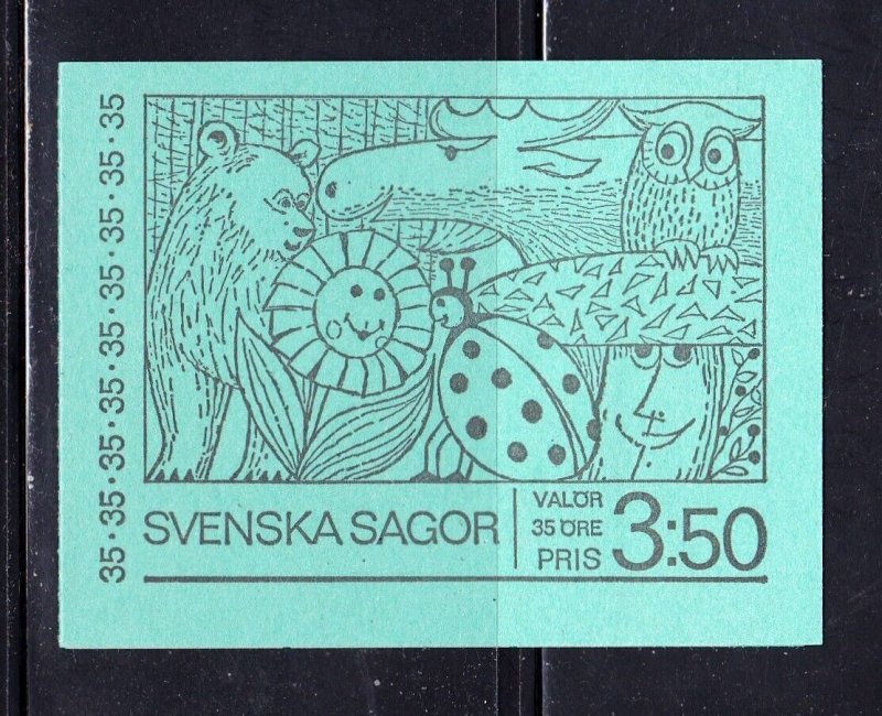 Sweden stamps #841a, MNH,   Booklet,   CV $20.00