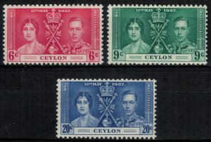 Ceylon #275-7* NH  CV $16.00
