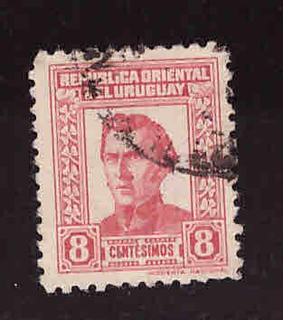 Uruguay Scott 498 used stamp