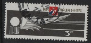 Malta   #C2  used  1974 winged emblem
