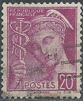 France 359 (used) 20c Mercury, red vio (1938)