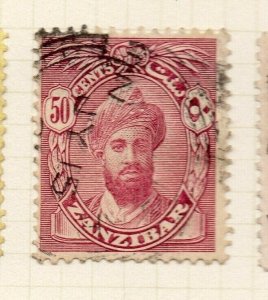 Zanzibar 1926-27 Early Issue Fine Used 50c. NW-187235