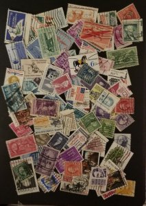 US 100 Different Used Stamp Lot Collection T6002