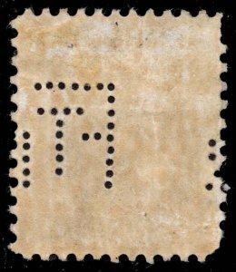 US #1294a Eugene O'Neill Perfin; Used