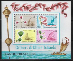 Gilbert and Ellice Islands 225a Family Crests s.s. MNH Scott c.v. $6.25