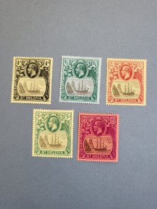 Stamps St Helena Scott #95-9 h