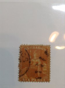 Barbados  # 55a  Used