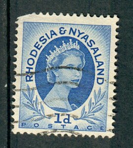 Rhodesia and Nyasaland #142 used single