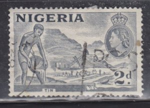 Nigeria 93B Mining Tin 1956