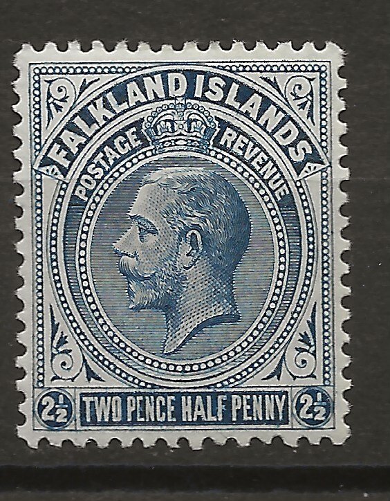 Falkland Is 44 SG 76 MH VF 1921 SCV $22.00 (jr)