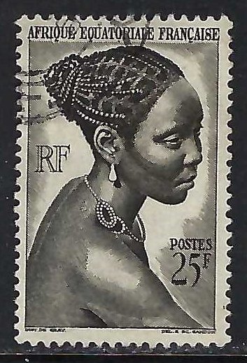 French Equatorial Africa 184 VFU Q1006