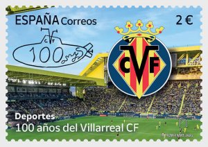 2024 Spain Villareal C.F. Soccer (Scott NA) MNH