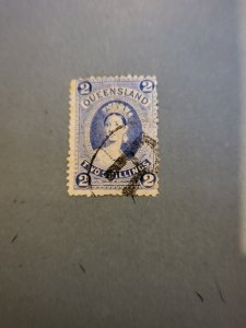 Stamps Queensland Scott #74 used