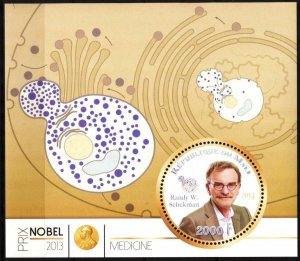 Mali 2014 Nobel Prix Medicine Randy W. Schekman S/S MNH