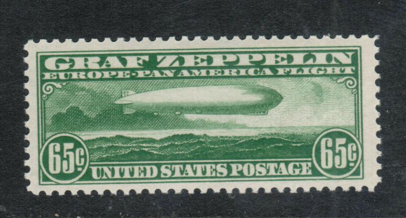 USA #C13 Extra Fine+ Never Hinged With Large Margins