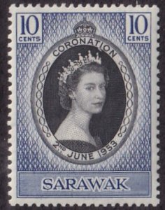 Sarawak #196 Mint