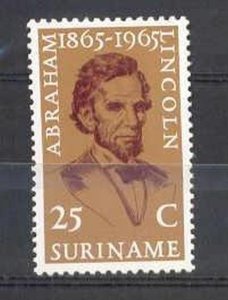 Suriname - 1965 - NVPH 424 (Lincoln) - MNH - ZO113