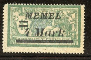 Memel # 77, Mint Hinge.