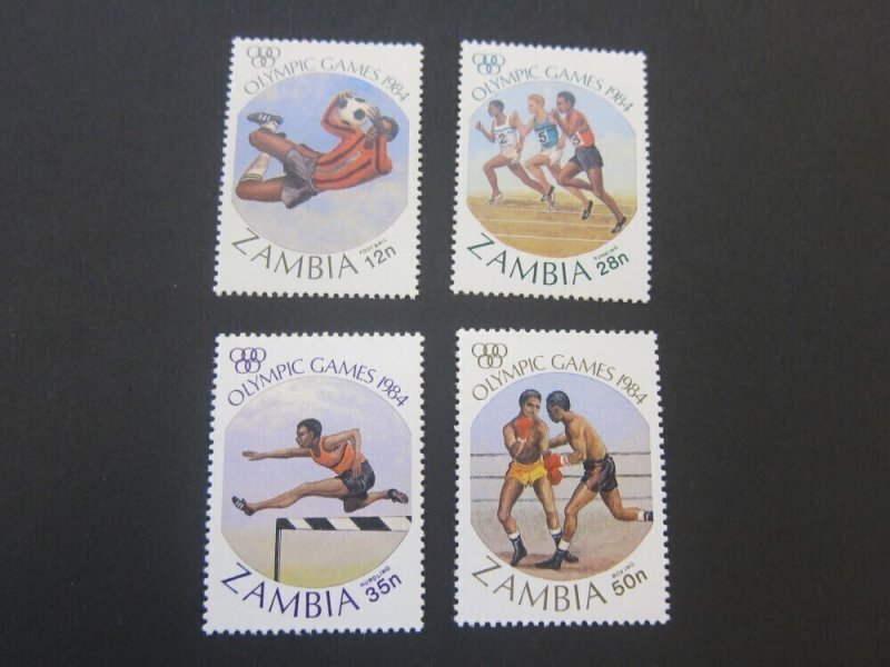 Zambia 1984 Sc 304-07 set MNH