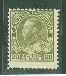 Canada #119 Mint (NH) Single