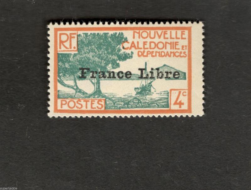 1941 New Caledonia SC #220  Nouvelle Caledonie et Dependances MH Overprint stamp