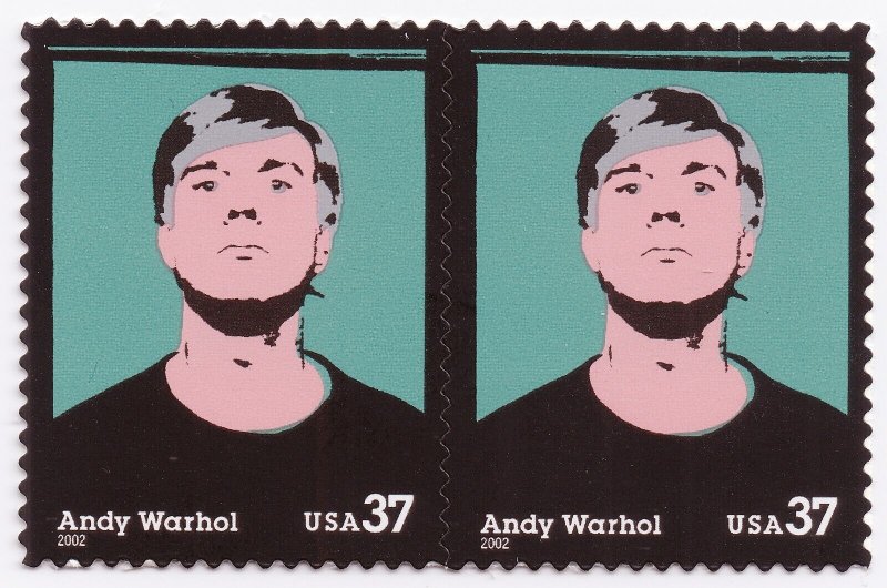 Andy Warhol, Andy Warhol (after) - 12 U.S. Postage Stamps