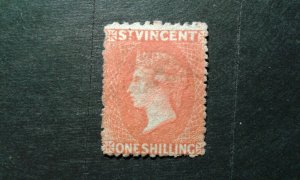 St Vincent #23 used wmk 5 cleaned cancel e205 9159