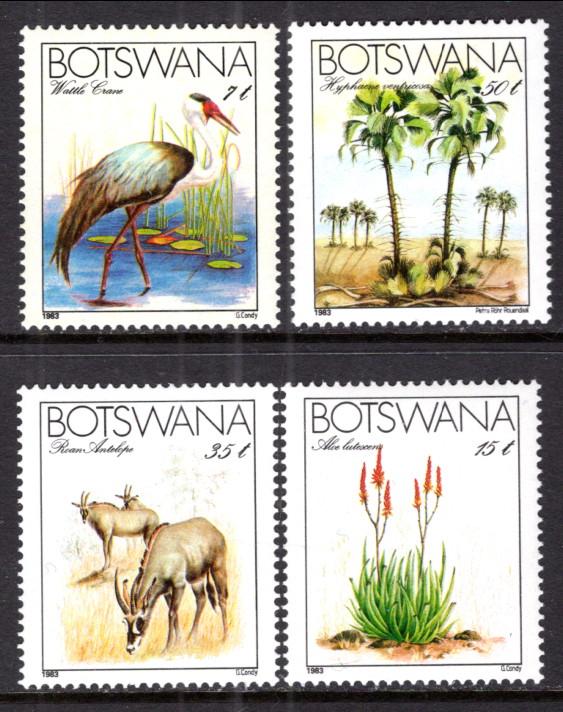 Botswana 329-332 Flora and Fauna MNH VF