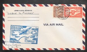 Just Fun Cover Portugal #567,C2 on MAY/25/1939 To US. Airmail Cover (my5642)