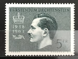 Liechtenstein 1963 #375, MNH, CV $4