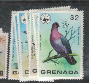 Grenada Birds SC 849-55 MNH (9dyl) 