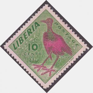 Liberia 345 Jacana 1953