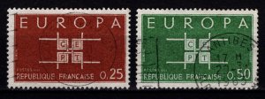 France 1963 Europa, Set [Used]