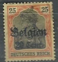 Belgium  Scott # N17 - Used