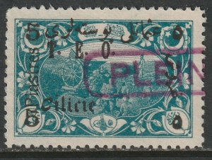 Cilicia 1919 Sc 86 used Pleine Mer ship cancel