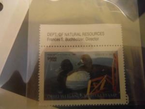 WPPhil US MINT NEVER HINGED STAMPS OH 97 and NY 87 DUCK STAMPS! 2 FOR 1!