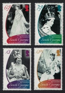 South Georgia 60th Anniversary of the Coronation 4v 2013 MNH SG#590-593