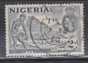 Nigeria 93B Mining Tin 1956