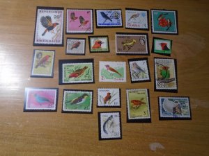 Birds  #  54  used / MNH