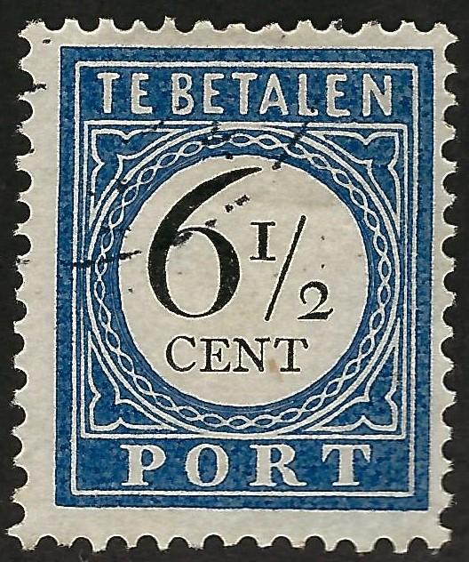 Netherlands Postage Due (J20I) Used F-VF Cat $45