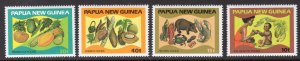 PAPUA NEW GUINEA SCOTT 562-565