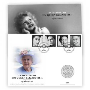 Royal Mail - In Memoriam: Her Majesty the Queen - Uncirculated Coin Cover - Mint