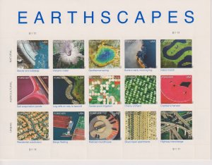 U.S.: Sc #4710, Earthscapes, Forever Stamps, MNH, Sheet of 15 (S30248)