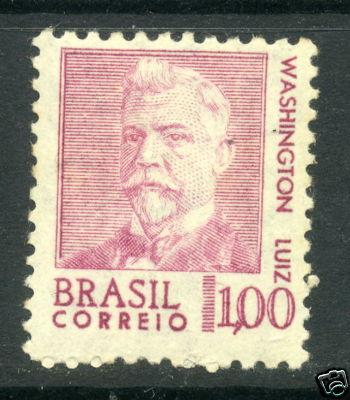 BRASIL Sc# 1066,1968 Washington Luiz MLH mint sound stamp