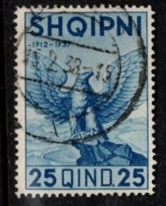 Albania - #276 Eagle - Used