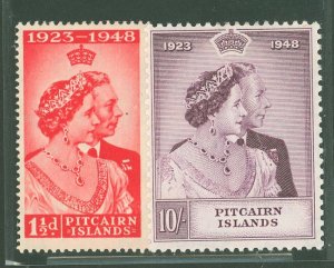 Pitcairn Islands #11-2 Unused Single (Complete Set)