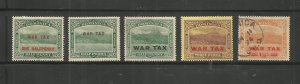 WAR TAX STAMPS