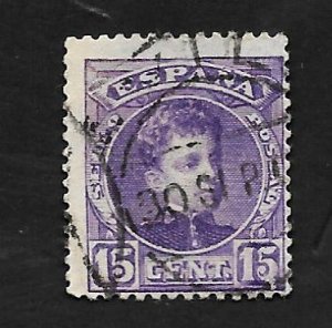 Spain 1905 - U - Scott #277