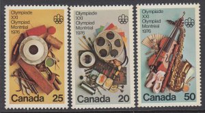 Canada 684-686 Olympics MNH VF